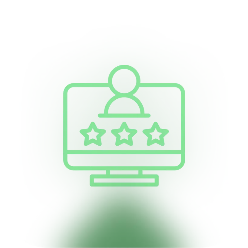 Verwaltung von Kundenbewertungen – unterstützt Sie beim Sammeln positiver Bewertungen und beim professionellen Umgang mit Feedback